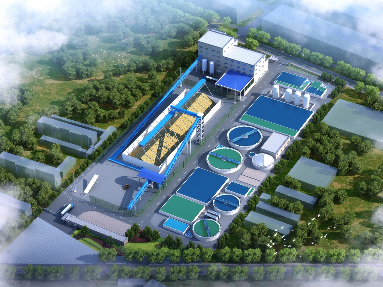 山東金蔡倫紙業(yè)有限公司年產(chǎn)10萬(wàn)噸化機(jī)漿項(xiàng)目